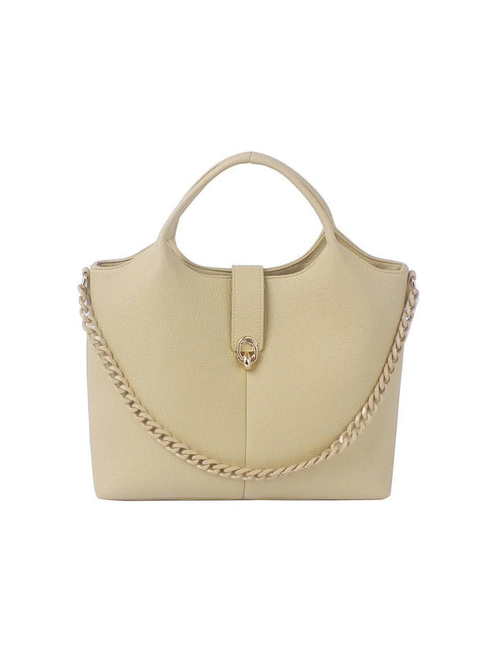 Chain detail tote bag