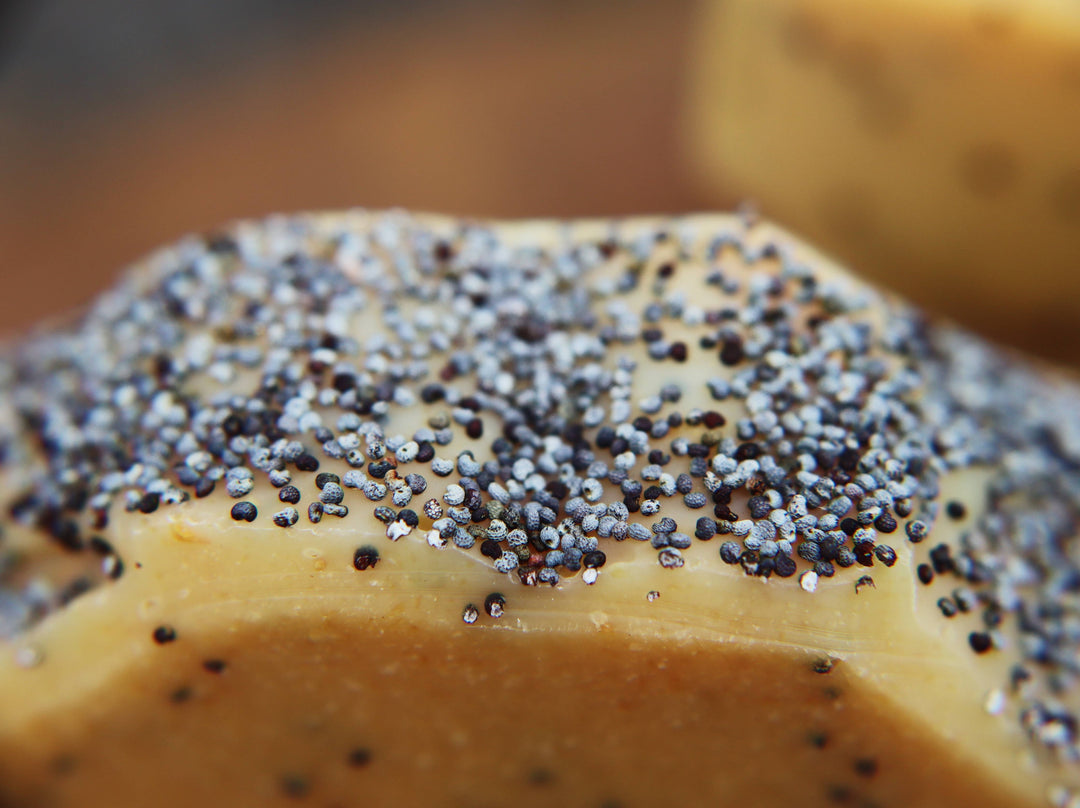 Lemon Poppyseed Goat Milk Soap