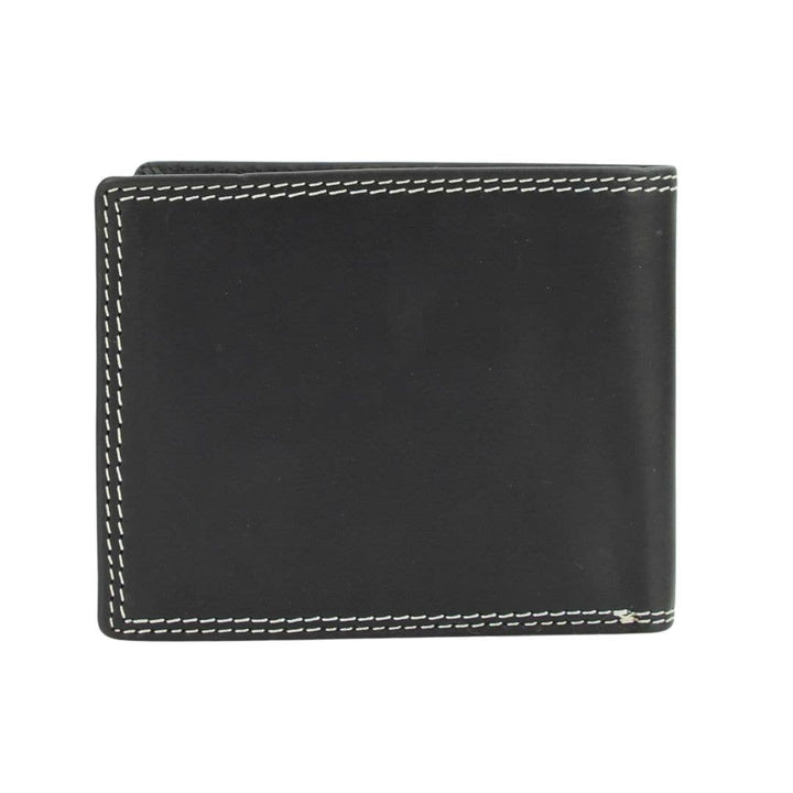 Oil Pull Up Embossed Eagle Bifold Wallet ABB 003