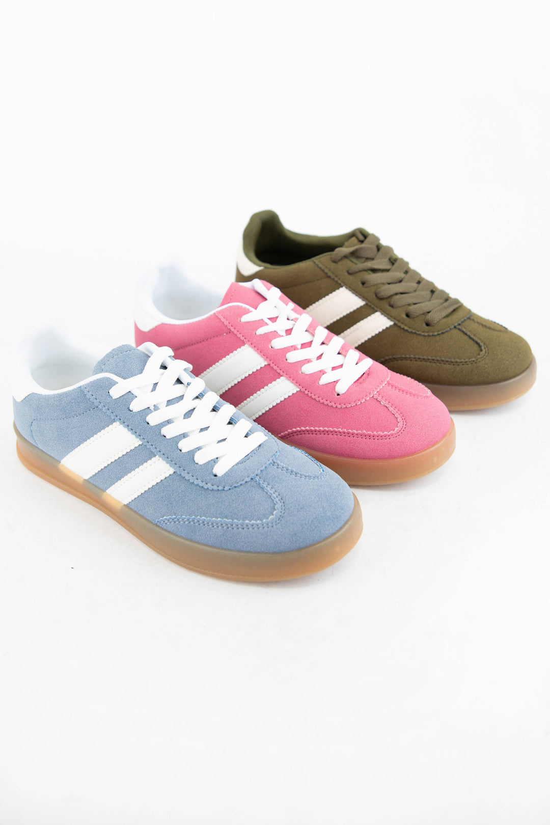 COLORFUL SUEDE SNEAKERS