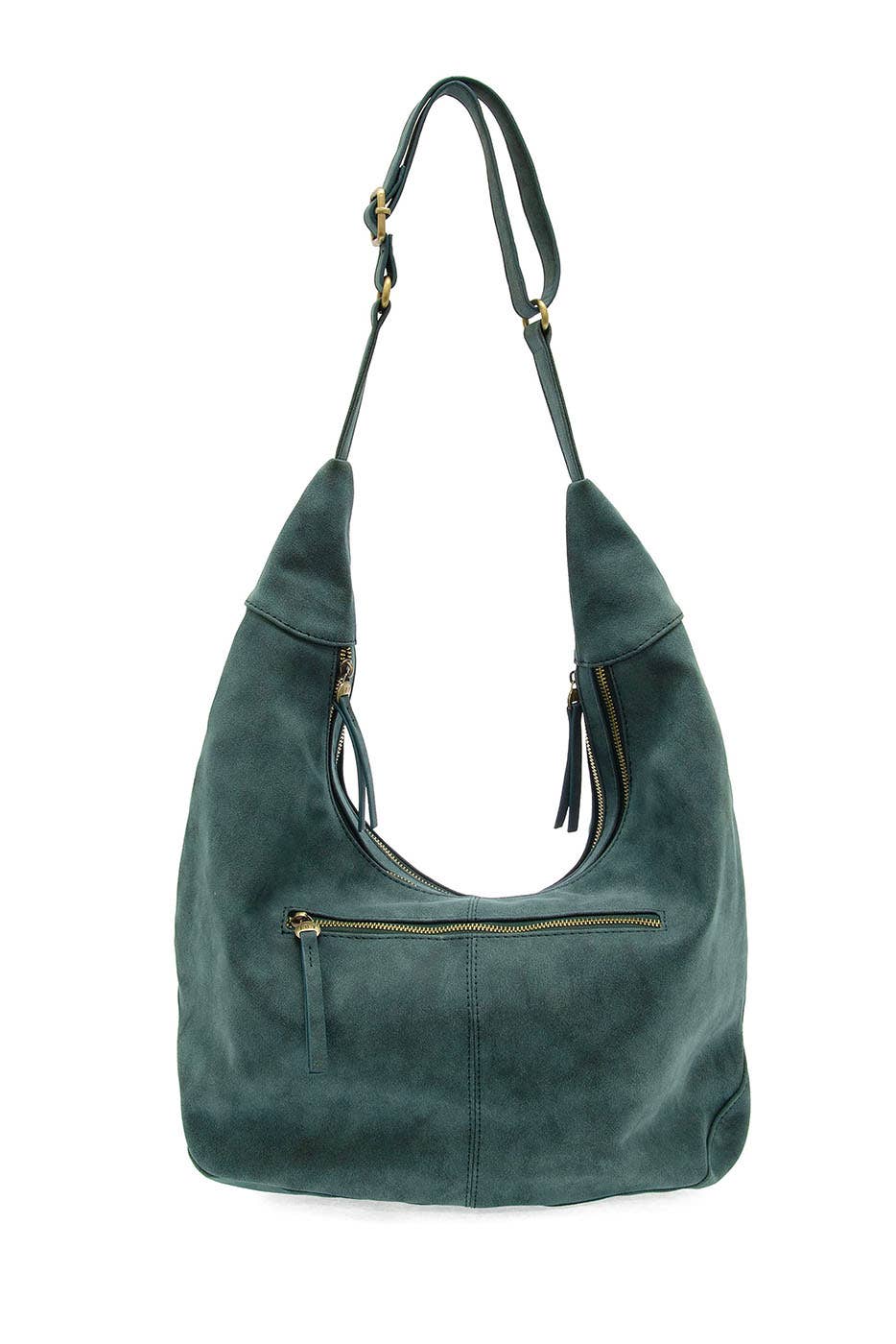 Rochelle Faux Suede Large Crescent Hobo