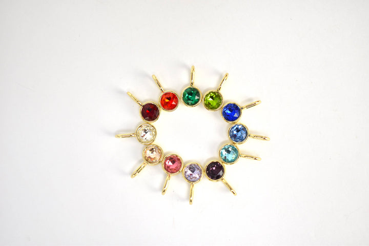 Bezel Set Birthstones