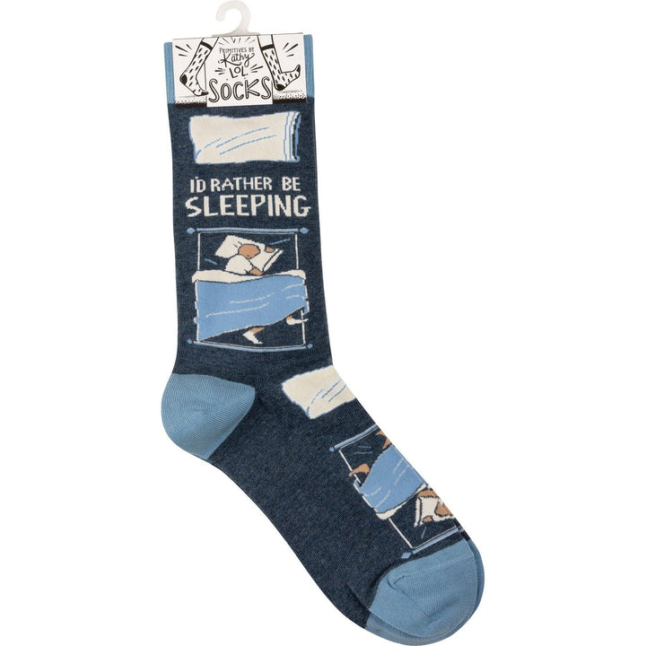 I'd Rather Be Sleeping Socks
