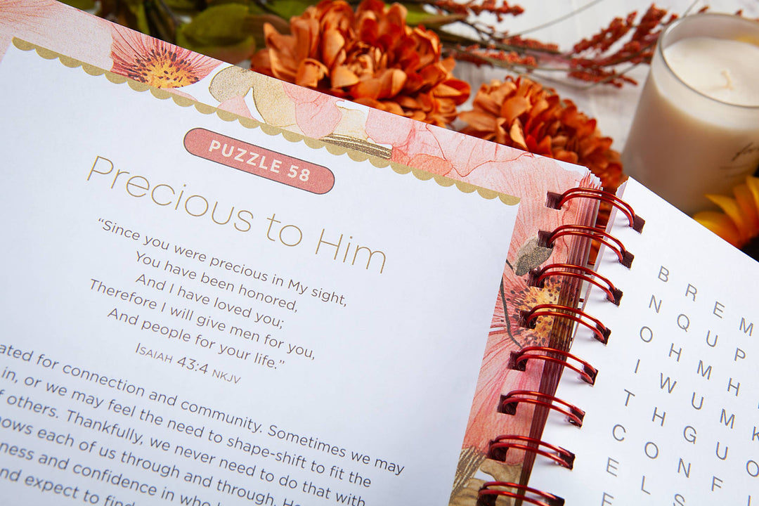 Words to Warm Your Heart (Word Search Devotional)