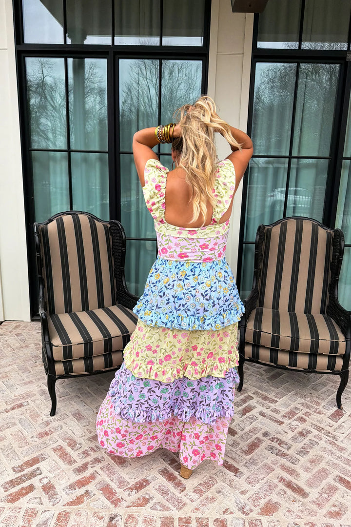 Floral Rainbow Swim Set FINAL SALE