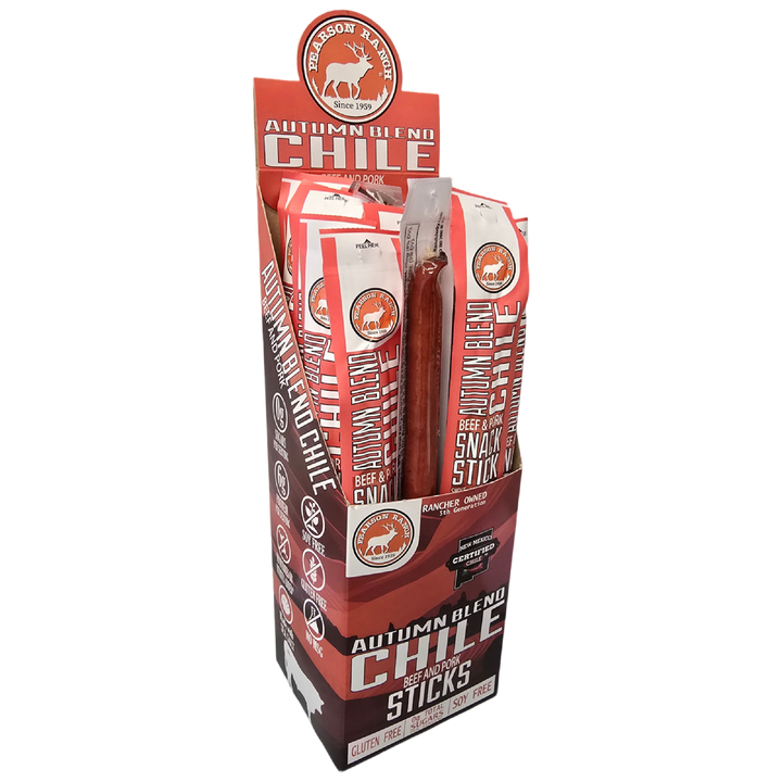 Autumn Blend Chile Beef & Pork Snack Sticks