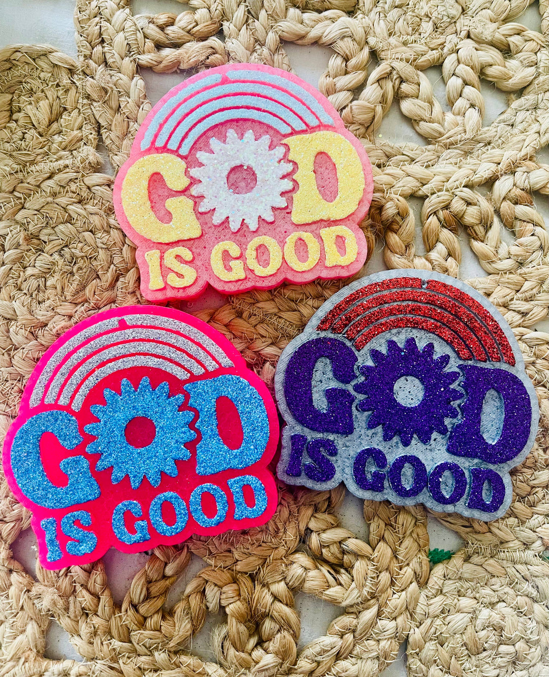 God is Good Car Freshie