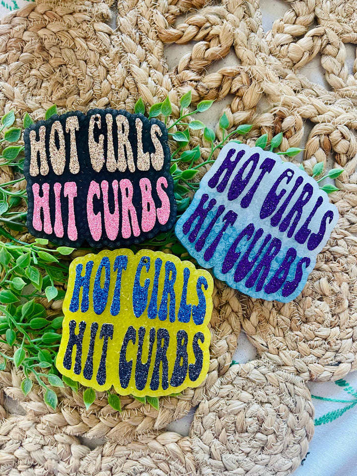 Hot Girls Hit Curbs Car Freshie