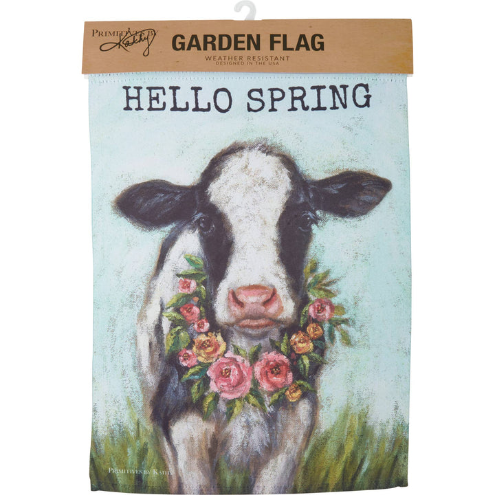 Hello Spring Garden Flag