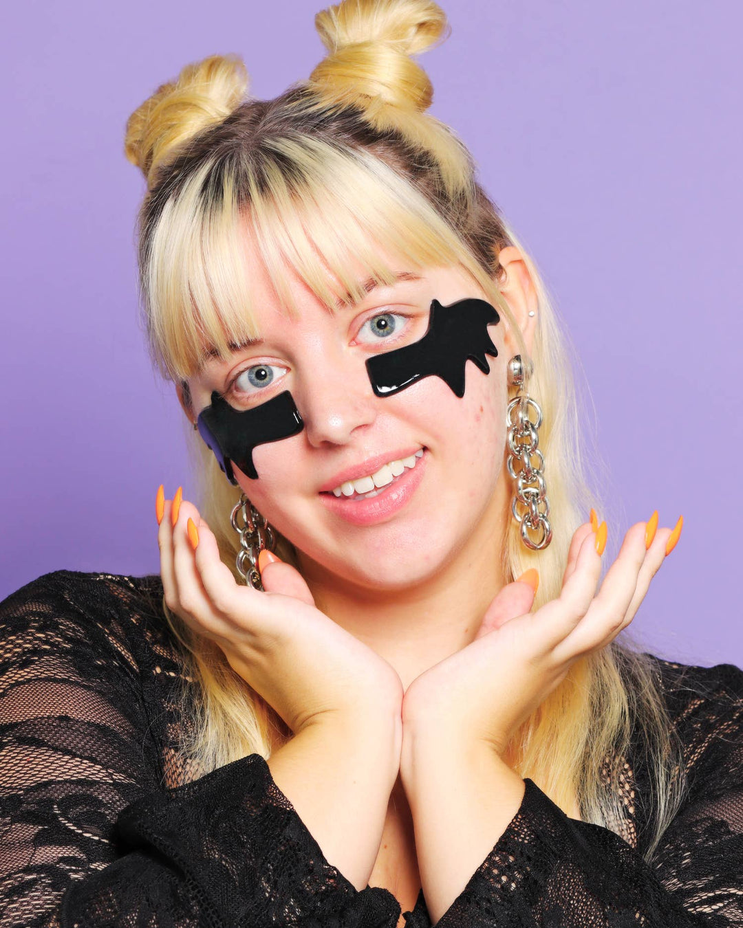 Halloween Bat Habits Detox Undereye Masks - 4 Pairs