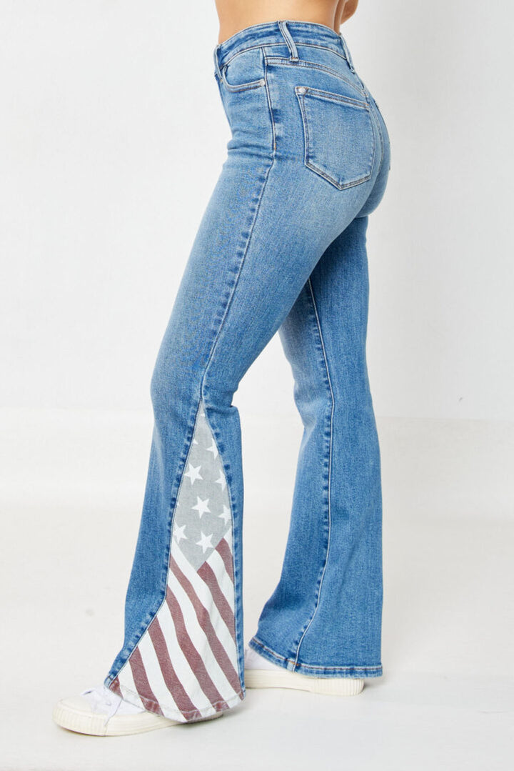 24W, Judy Blue American Flare Jeans FINAL SALE