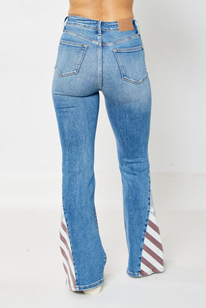 24W, Judy Blue American Flare Jeans FINAL SALE