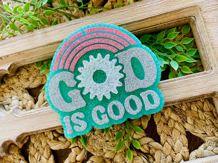 God is Good Car Freshie