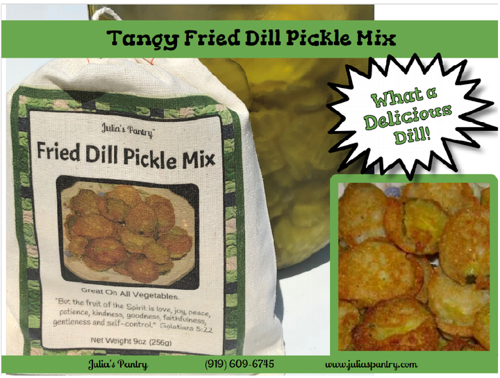 Fried Dill Pickles Mix, 9oz Cloth