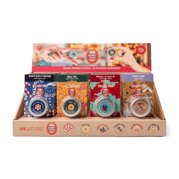 Two Left Feet Smart Mouth Holiday Lip Balm