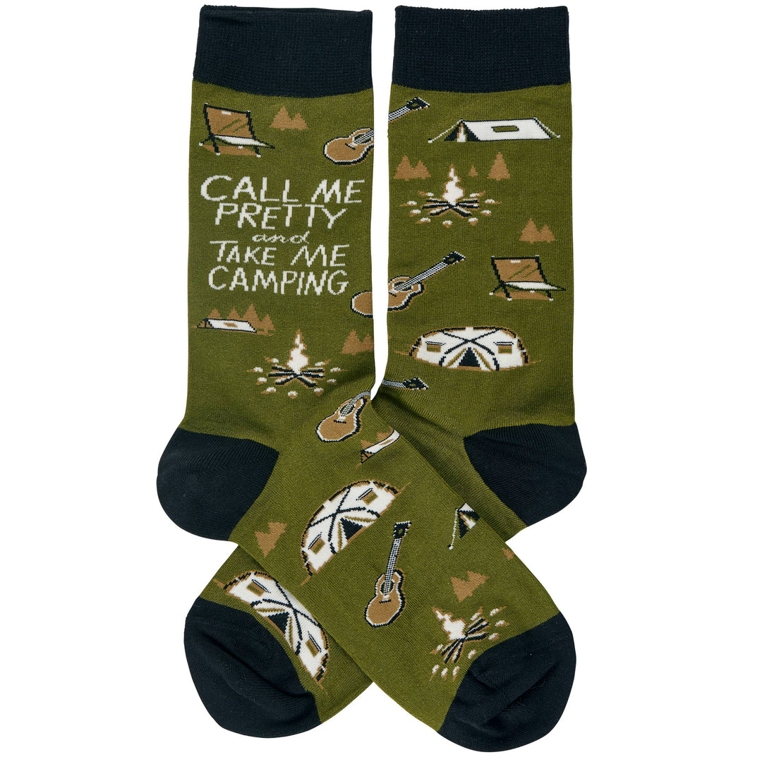 Take Me Camping Socks