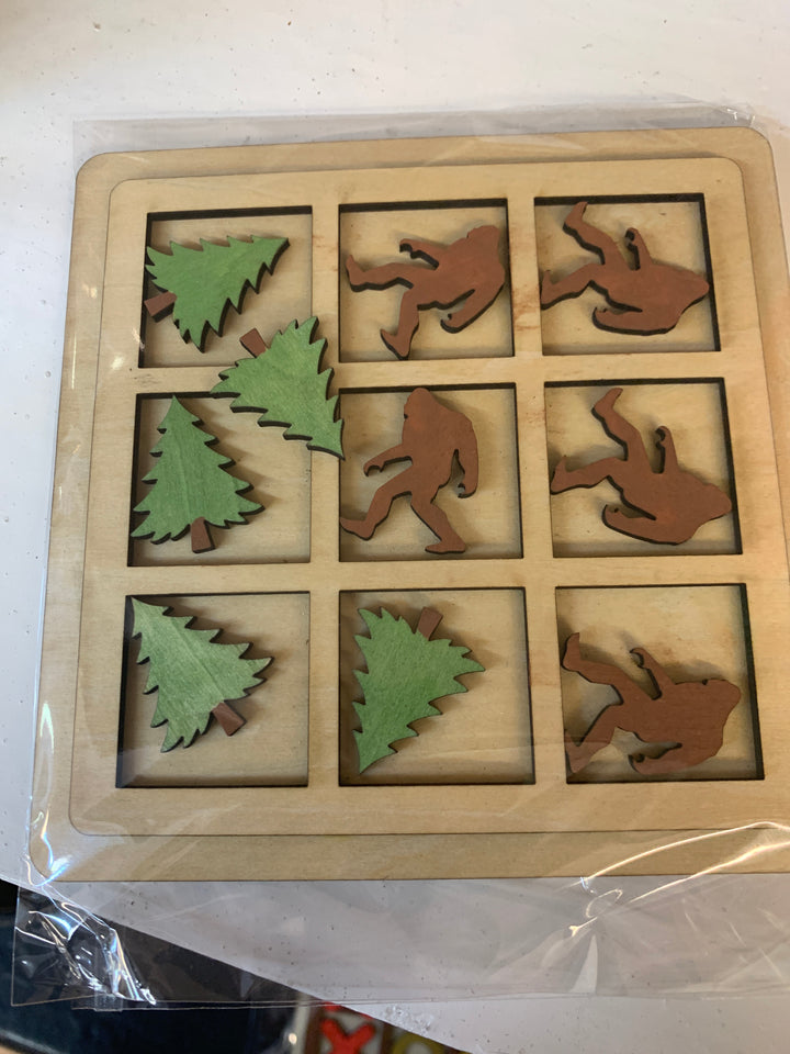 Wood Tic Tac Toe