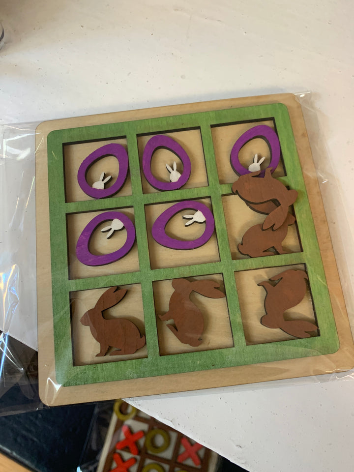 Wood Tic Tac Toe