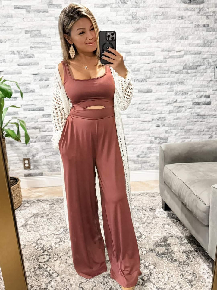 Knockout Butter Jumpsuit