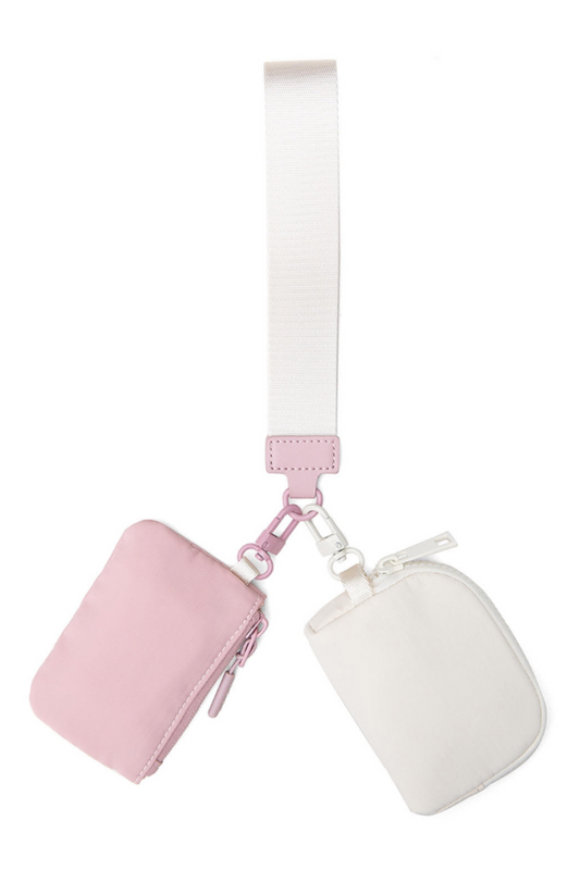 Double Pouch Wristlet