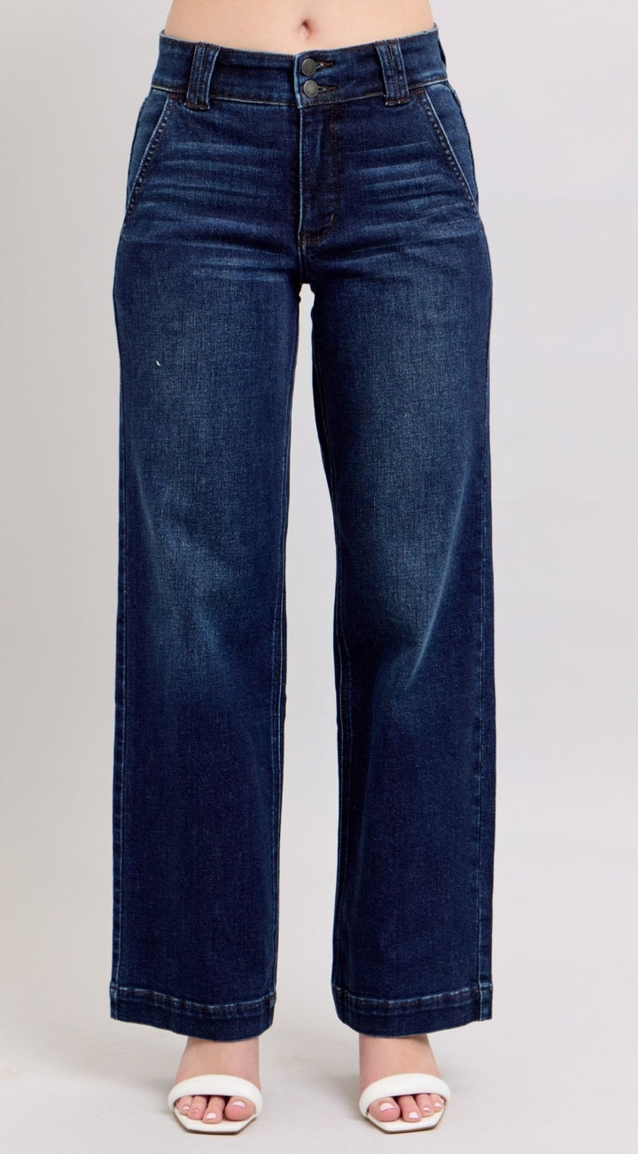 Judy Blue Double Button Trouser Jean