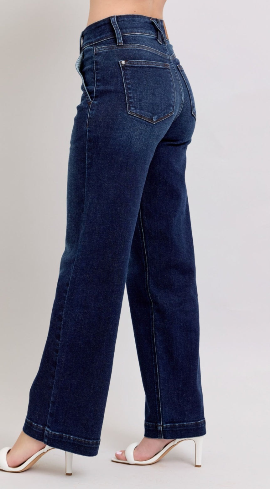 Judy Blue Double Button Trouser Jean