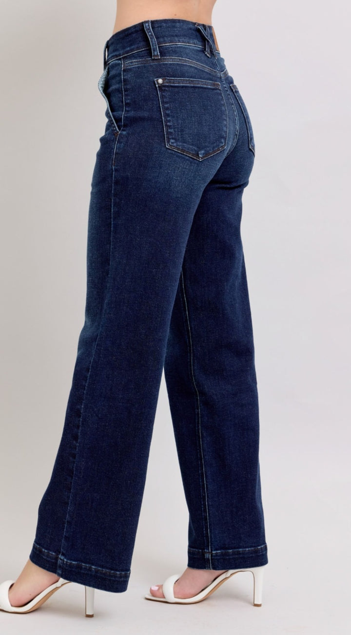 Judy Blue Double Button Trouser Jean