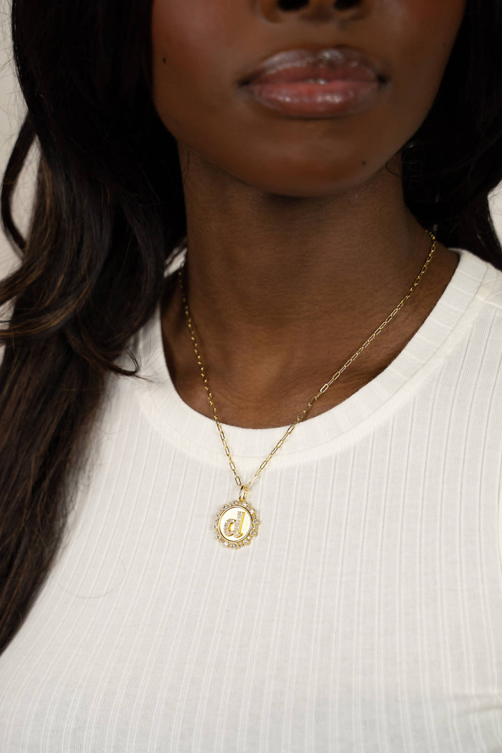 Mini Paperclip Chain Necklace