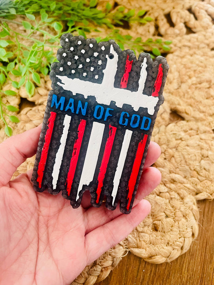 Man of God Car Freshie 