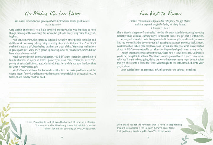 Rest in Jesus: A Devotional Journal for the Exhausted Soul
