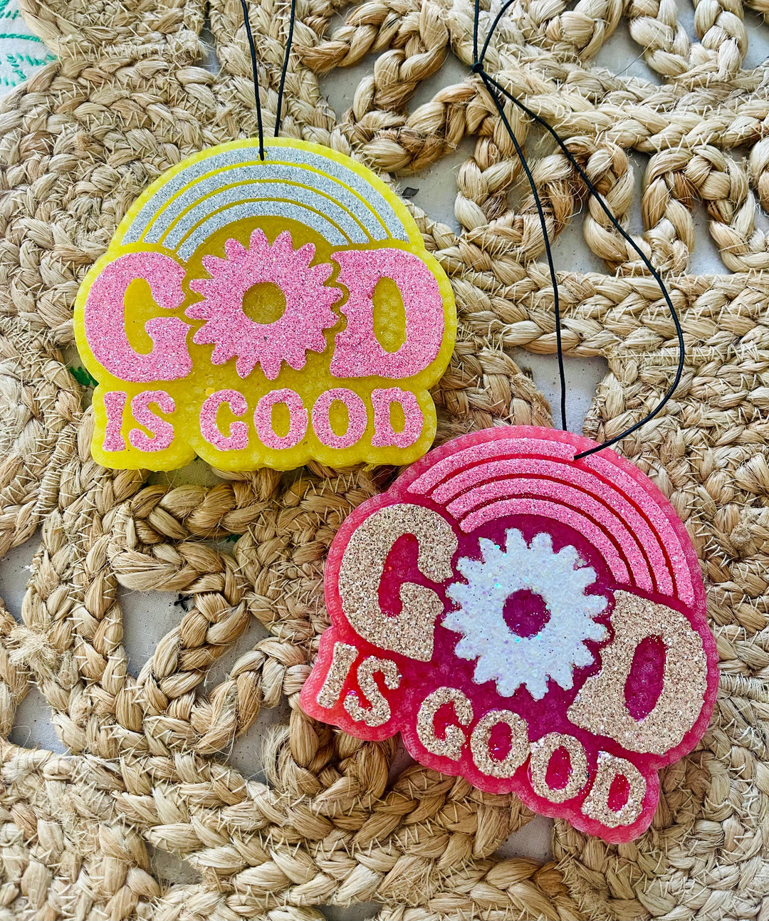 God is Good Car Freshie