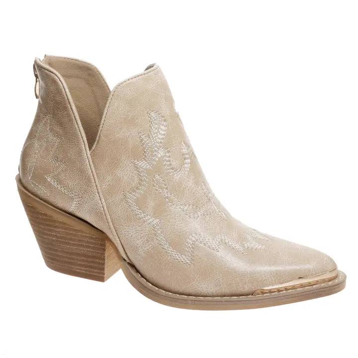 Taupe Blaize Western Bootie