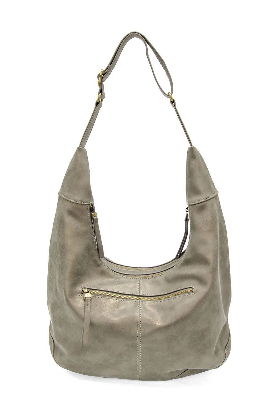 Rochelle Faux Suede Large Crescent Hobo