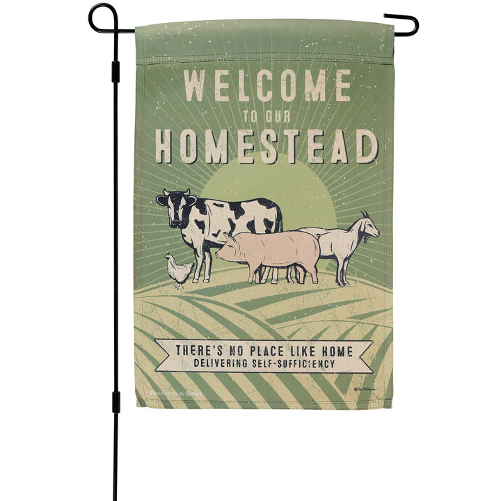 Homestead Garden Flag
