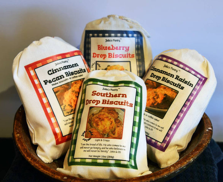 Southern Drop Biscuits, Cinnamon Raisin