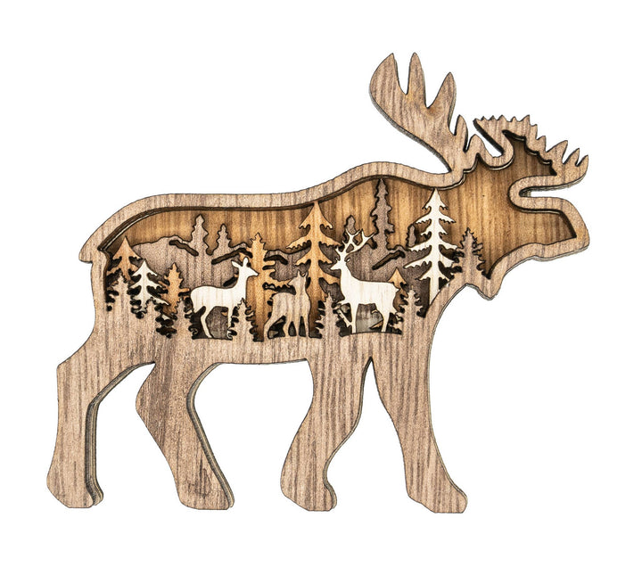Carved Animal Magnets
