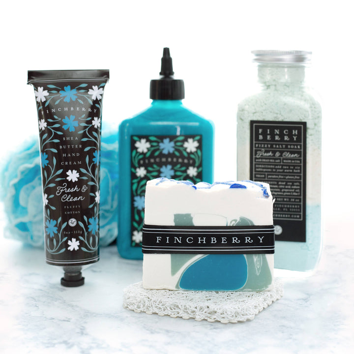 Fresh & Clean Cotton Blossom Scented Soap