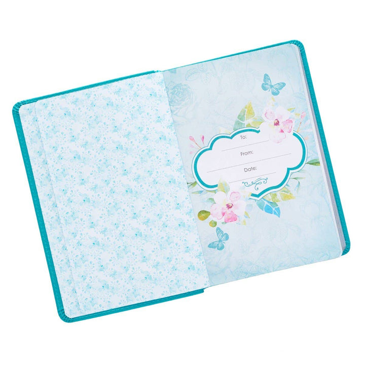 Devotional He Whispers Your Name Faux Leather