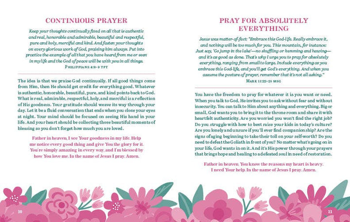 Pray and Never Give Up