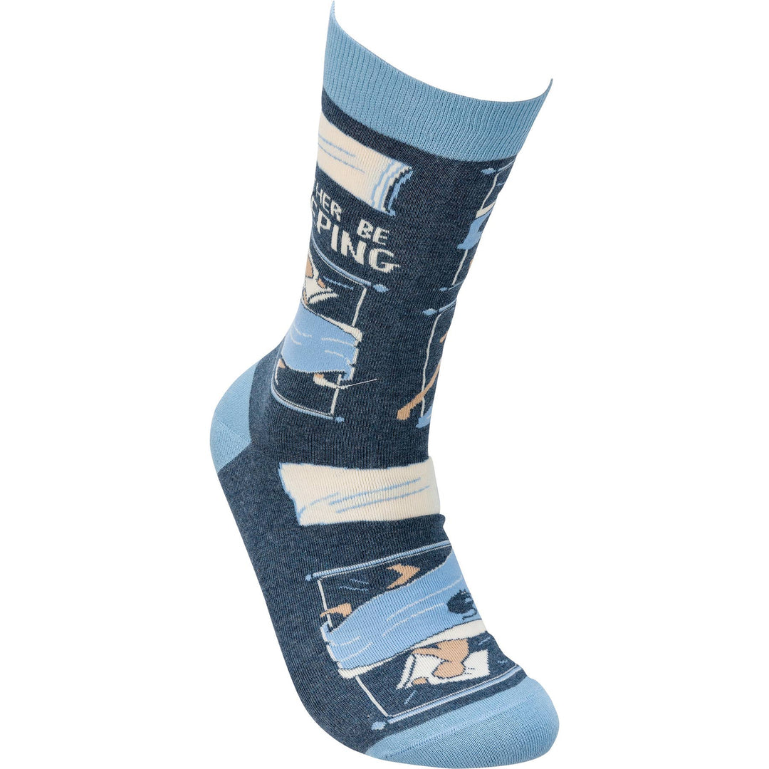 I'd Rather Be Sleeping Socks