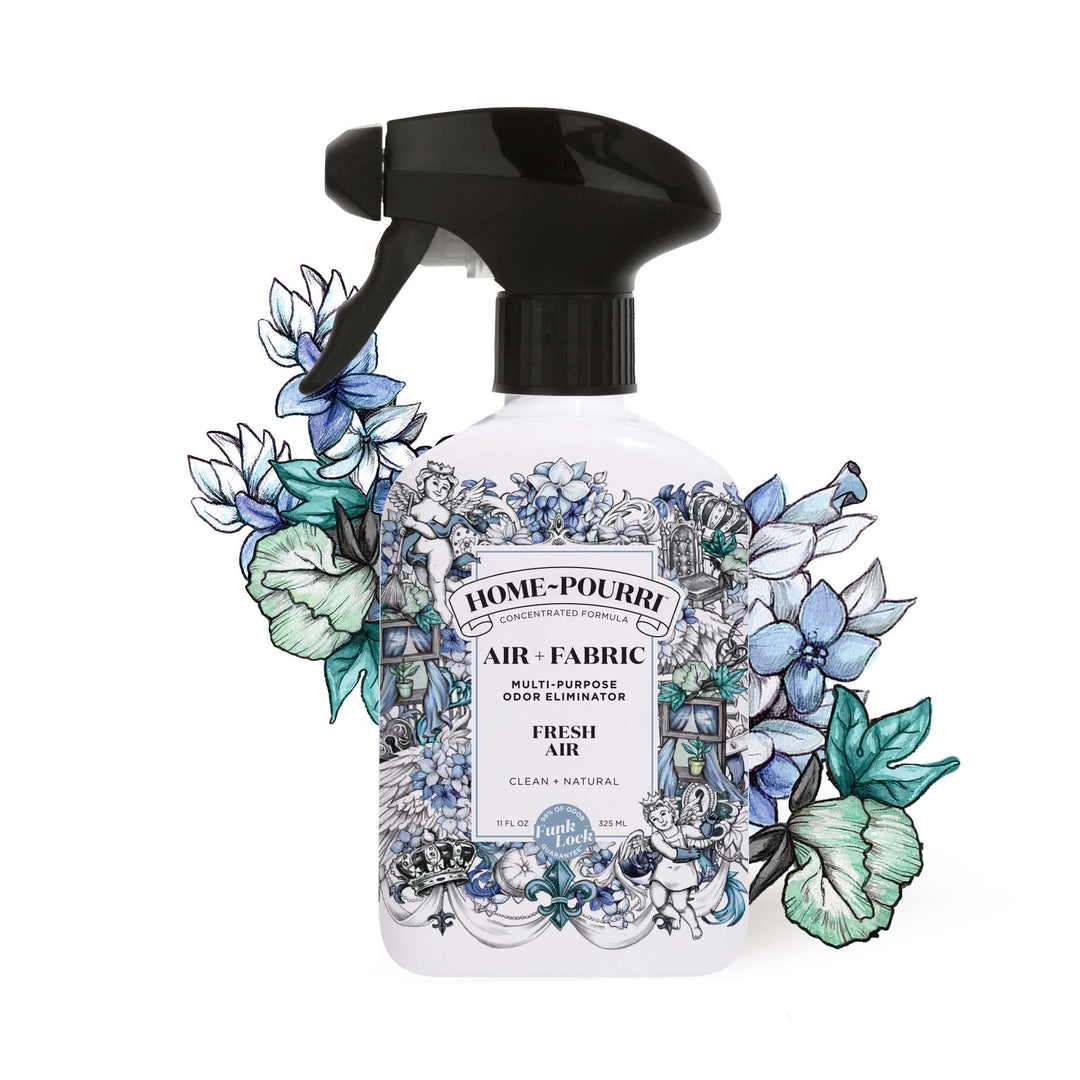 Home~Pourri Fresh Air, Air + Fabric Odor Eliminator 11oz