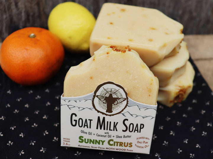 Sunny Citrus Goat Milk Soap