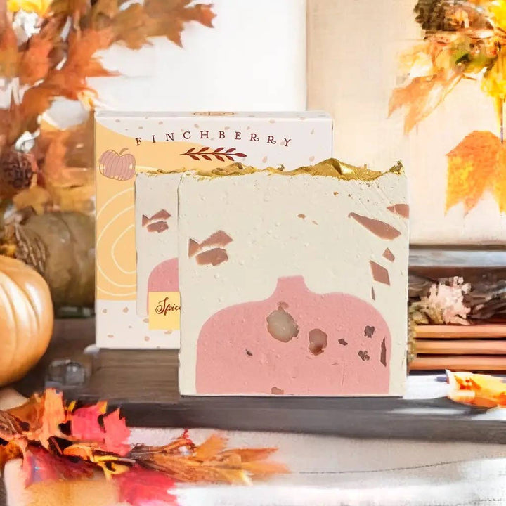 Spiced Pumpkin Latte Handmade Boxed Soap Fall 2025