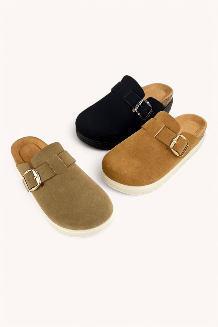 CHUNKY LUG SOLE CLOSED TO CLOG SANDALS