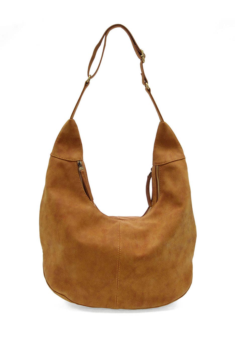 Rochelle Faux Suede Large Crescent Hobo
