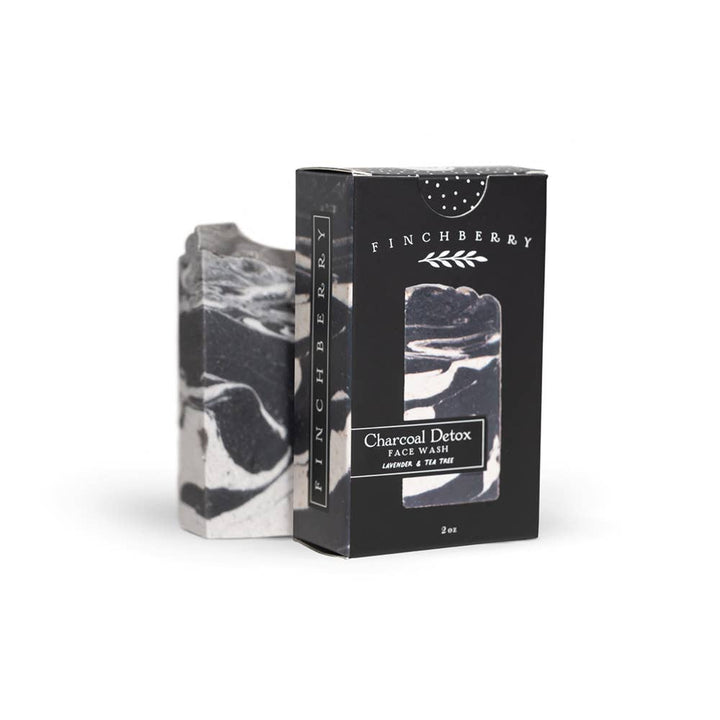 Charcoal Detox Purifying Exfoliating  Facial Wash Bar