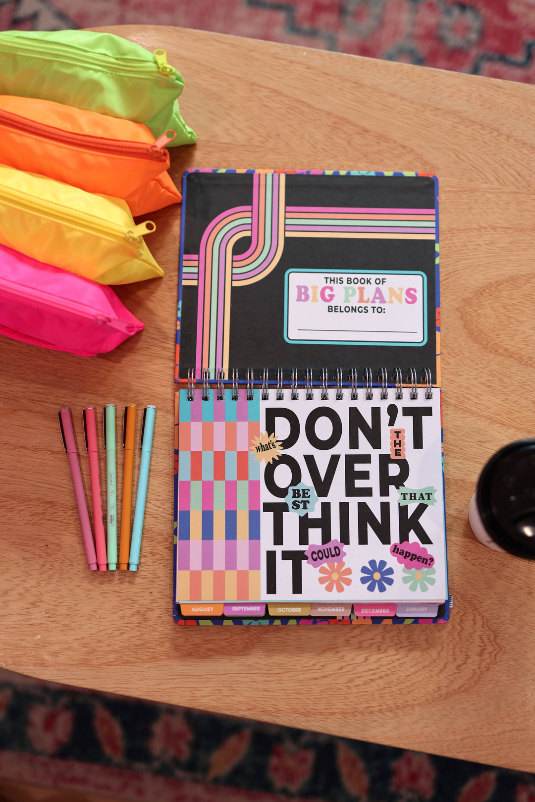 17 Month Planner- Pop of Floral 