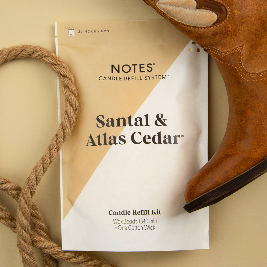 Santal & Atlas Cedar | NOTES | Candle Refill