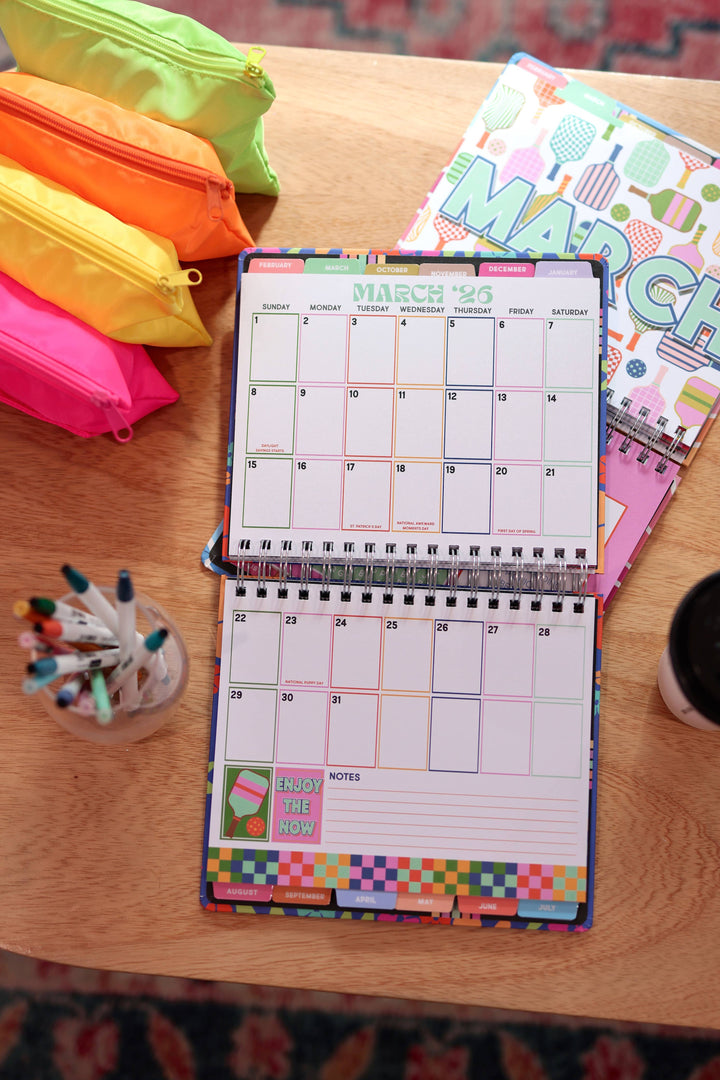 17 Month Planner- Pop of Floral 