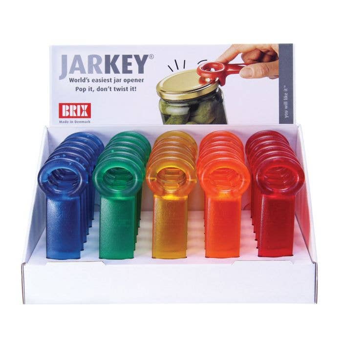 Brix Original JarKey Opener, Frosted, Display of 30